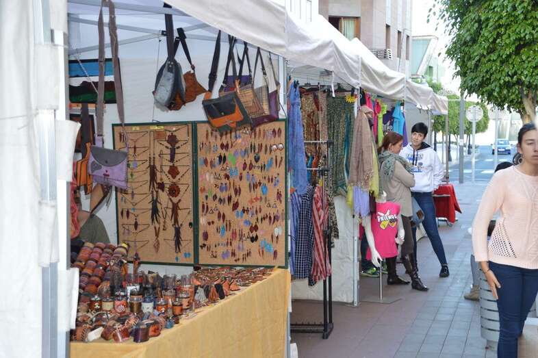 Imagen de archivo de una edición reciente de la Feria de Artesanía (Foto TA)